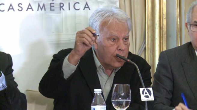El ex presidente del Gobierno Felipe González.