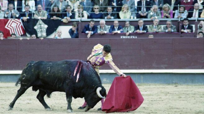 José Tomás en una corrida de toros