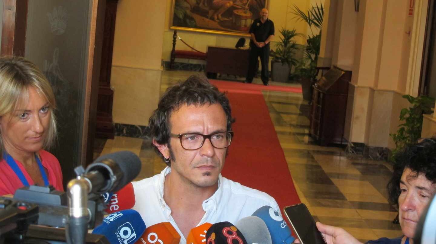 José María González, Kichi, alcalde de Cádiz.