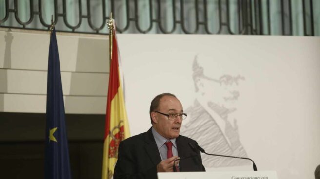 Luis María Linde, gobernador del Banco de España en las Conversaciones con El Independiente.