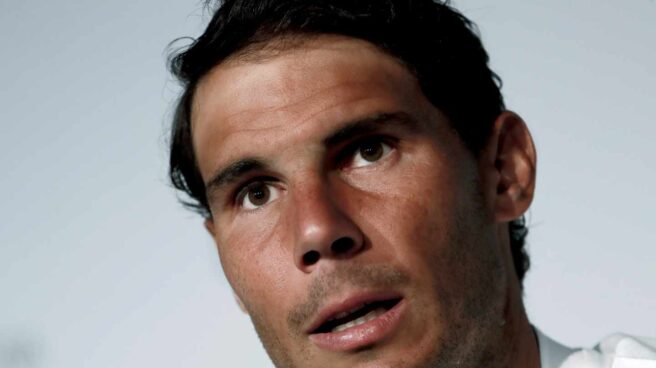 Rafa Nadal, en el torneo de Madrid.