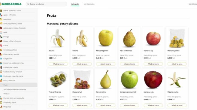 Nueva web mercadona Web Mercadona piloto