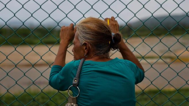 Una mujer, pariente de un recluso venezolano, en la Comunidad Peniteciaria Fénix, estado de Lara.