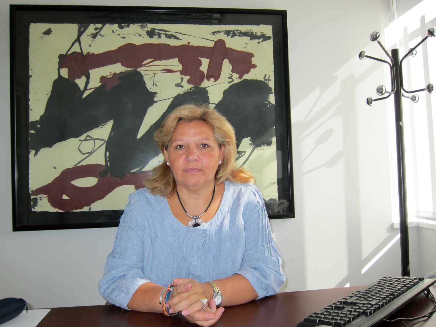 Ángeles Pedraza, presidenta de honor de la Asociación de Víctimas del Terrorismo.