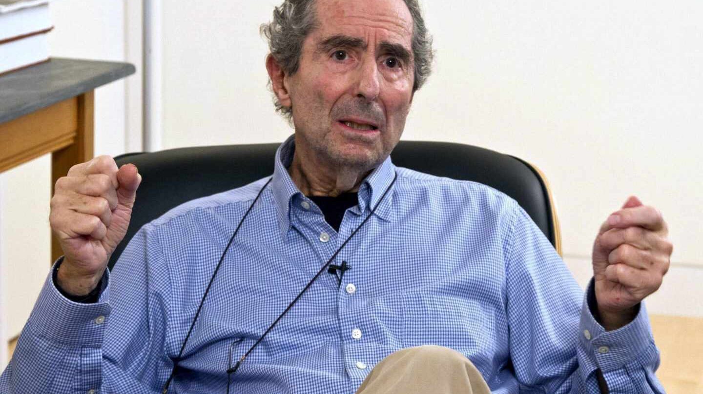 El escritor estadounidense Philip Roth.