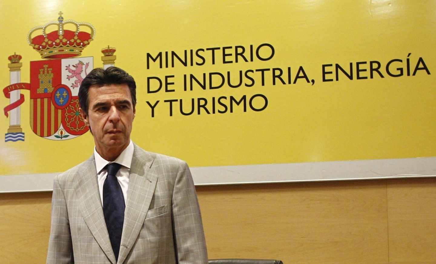 José Manuel Soria, en una comparecencia pública durante su etapa como ministro de Industria, Energía y Turismo,