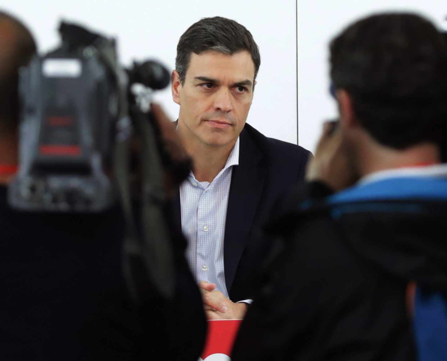 Pedro Sánchez, en la Ejecutiva Federal del PSOE.