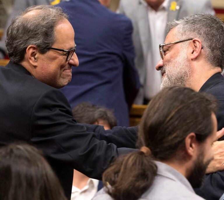 La CUP amenaza con el 'No' a Quim Torra: "No hay plan para hacer efectiva la República"
