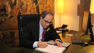 La ANC ataca a Torra: "Bajando la cabeza no se hace un Govern efectivo"