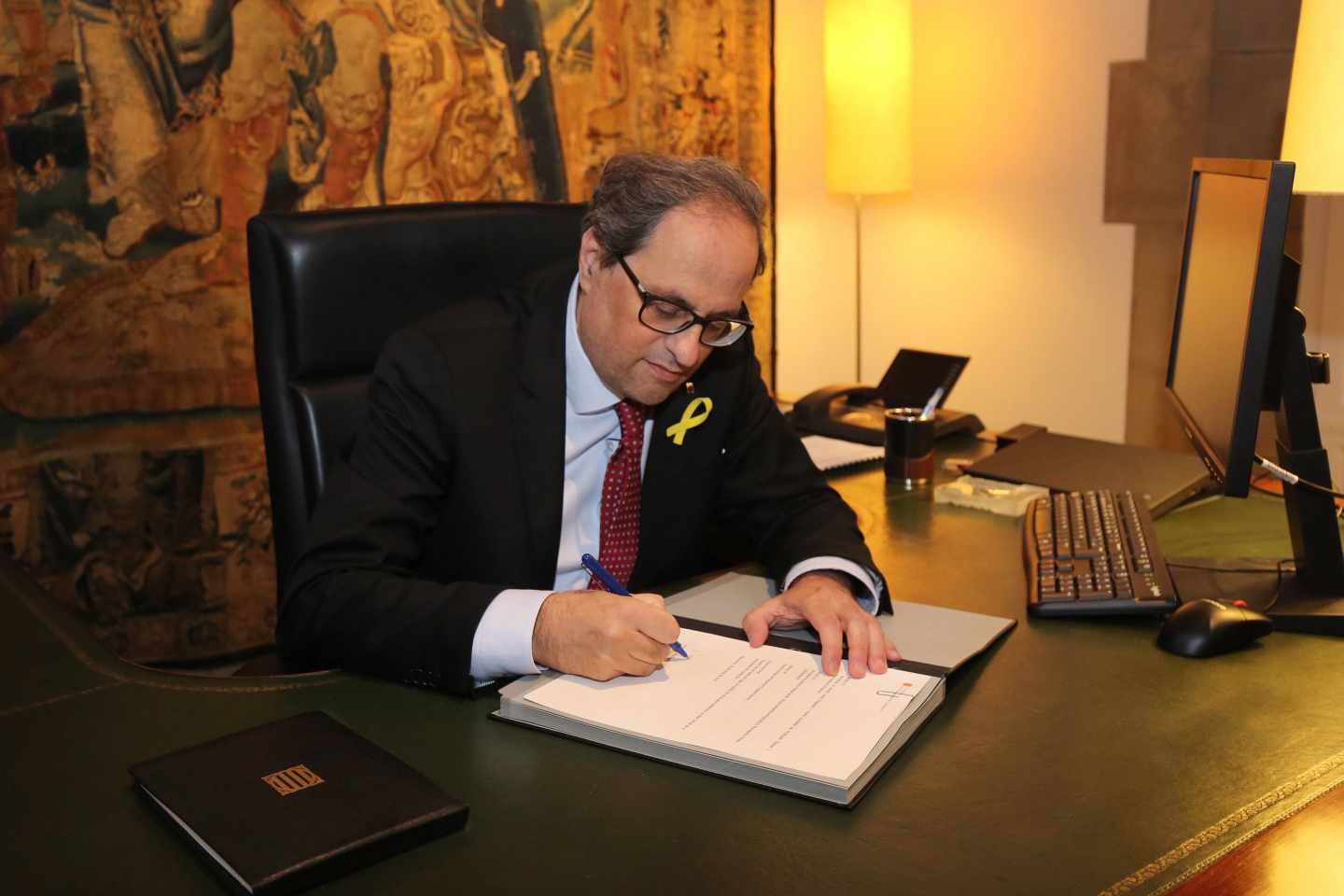 El DOGC publica el nombramiento del nuevo Govern de Joaquim Torra