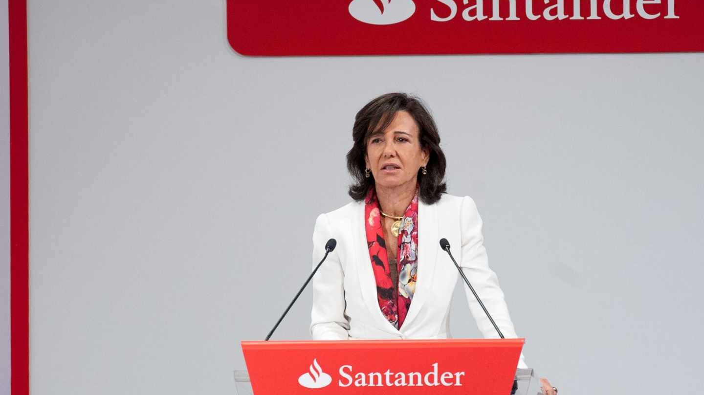 Ana Botín, presidenta de Santander.