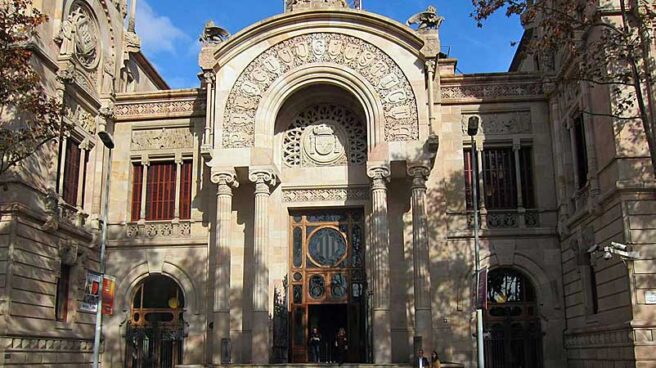 Fachada de la Audiencia Provincial de Barcelona.