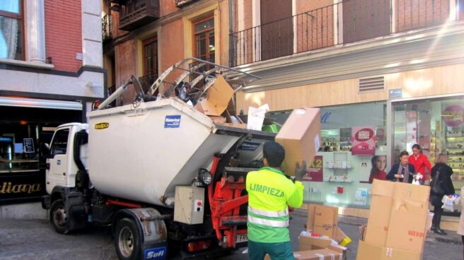 Servicio de recogida de basura.