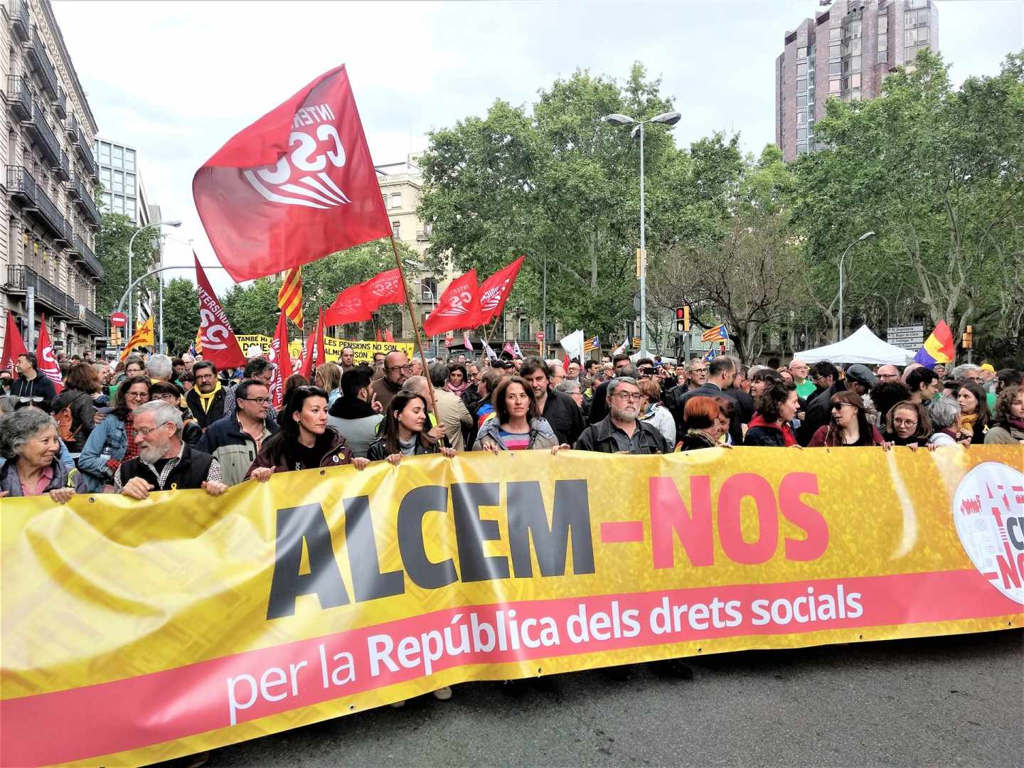 Manifestación Barcelona.