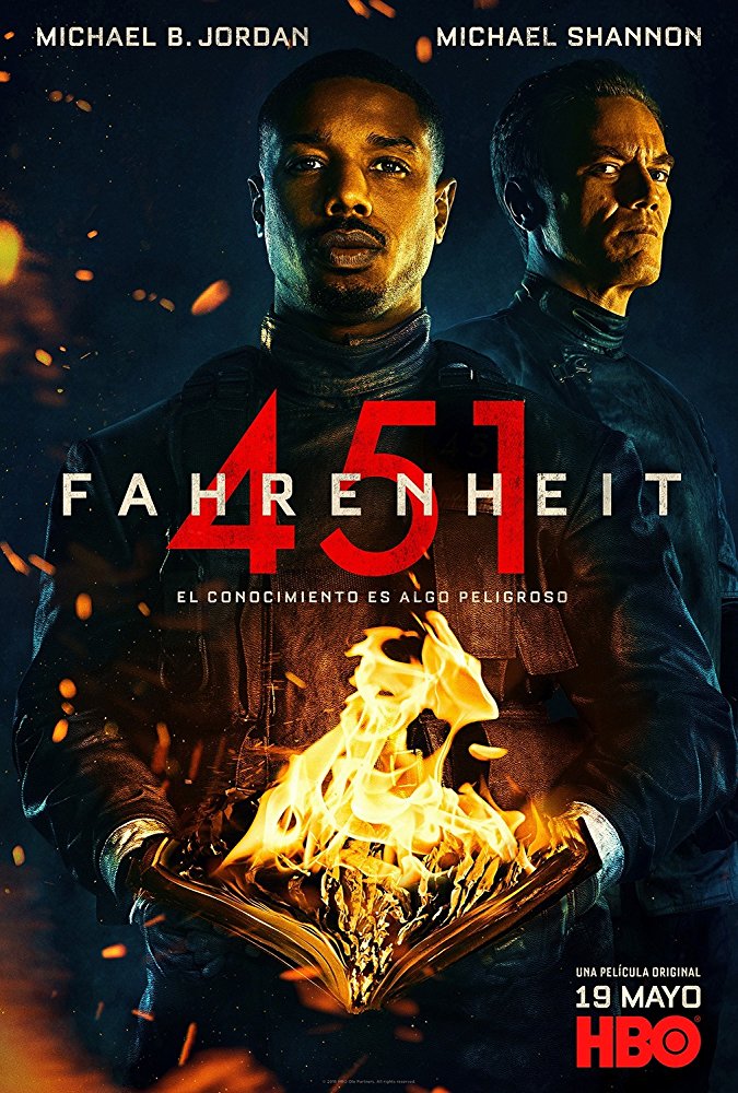Cartel de 'Fahrenheit 451' 