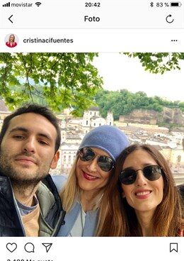 cifuentes3 Cifuentes junto a sus hijos.