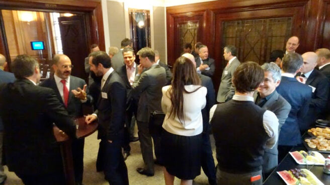 Un evento del Club Gri sobre el Brexit organizado en Londres. Un evento del Club Gri sobre el Brexit organizado en Londres.