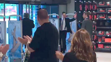 Dimas Gimeno se montó un homenaje en El Corte Inglés que dirige su hermano