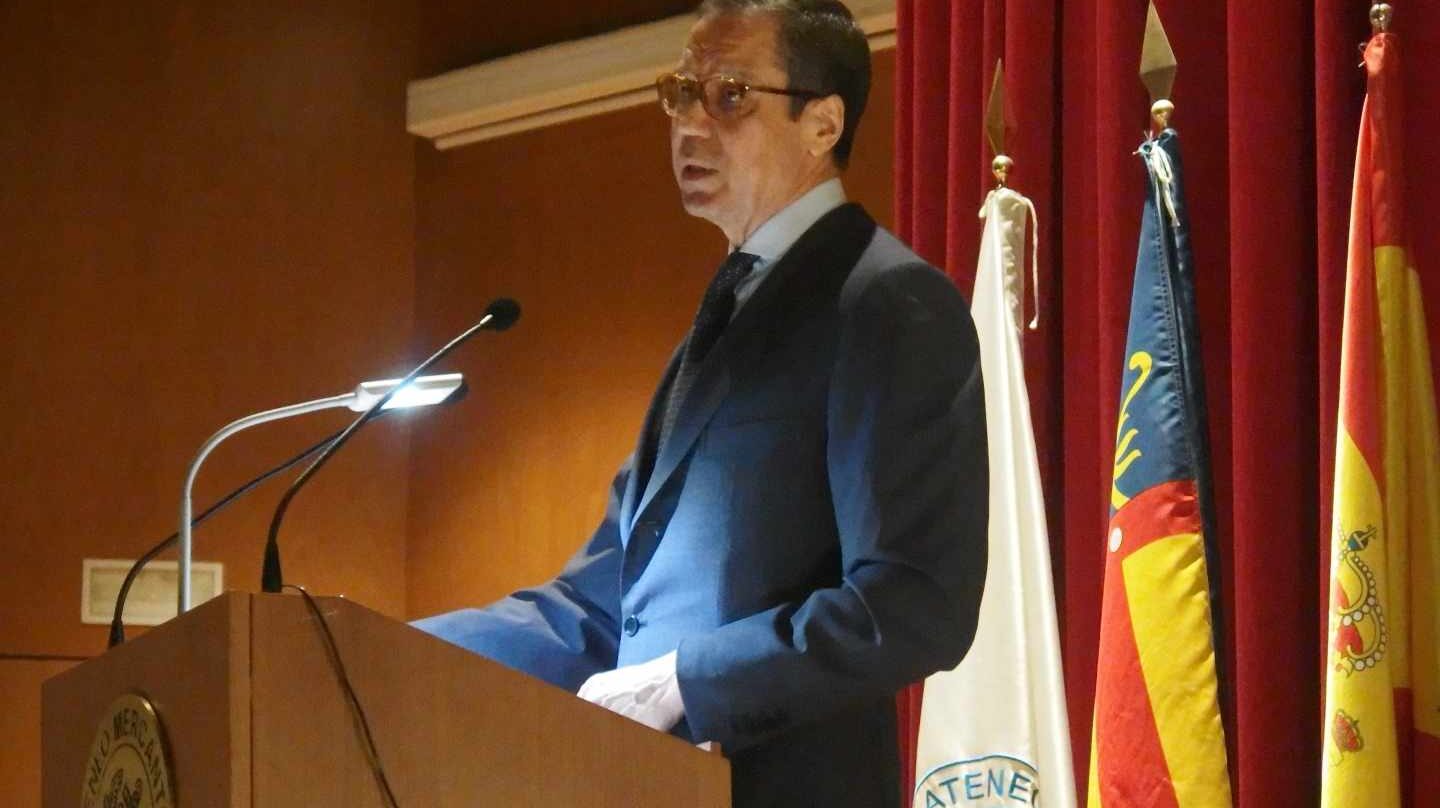 El ex presidente de la Generalitat Valenciana y ex ministro de Trabajo Eduardo Zaplana.