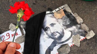 El periodista ruso dado por muerto reaparece en una rueda de prensa