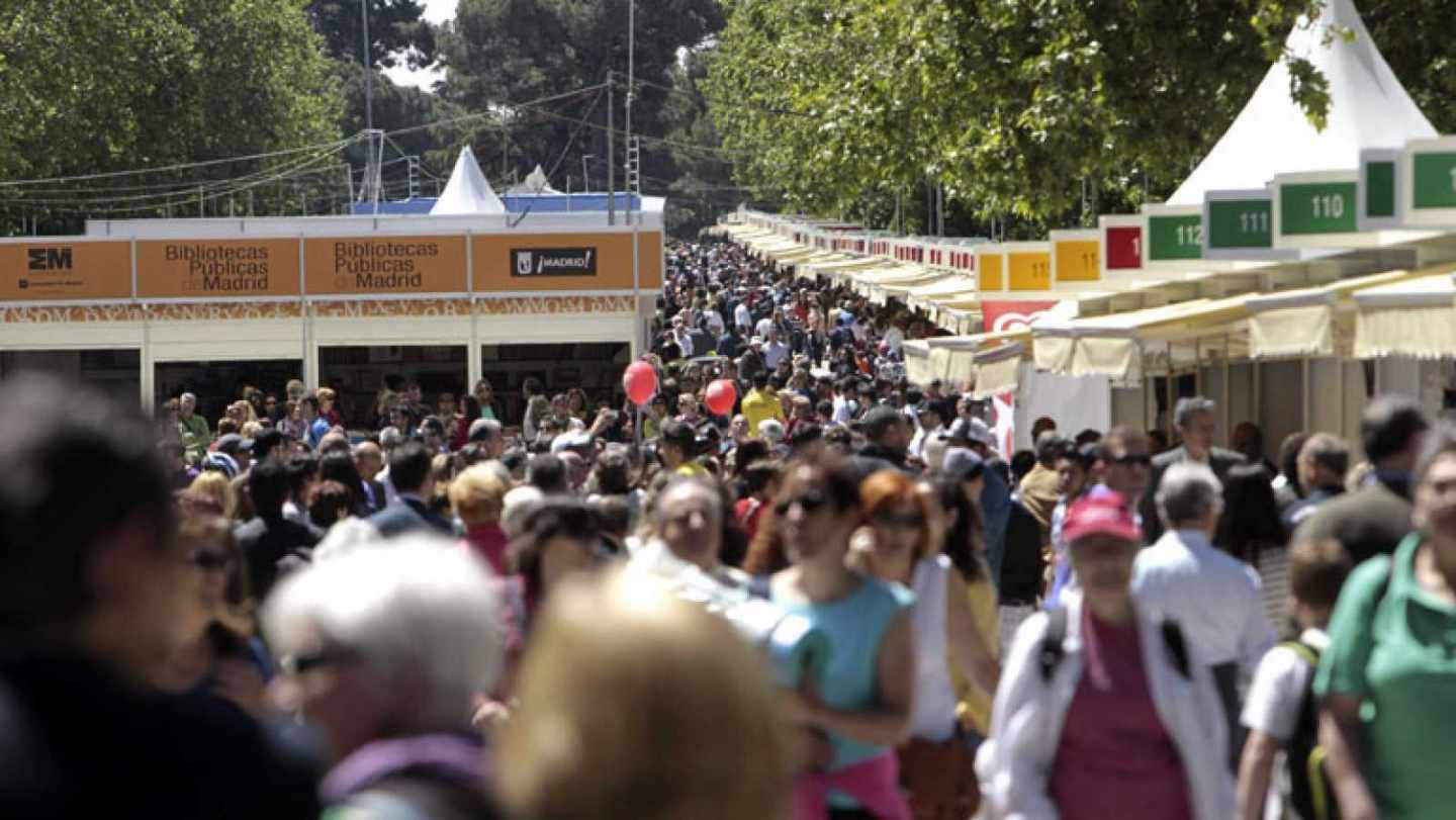 Feria del libro de Madrid.