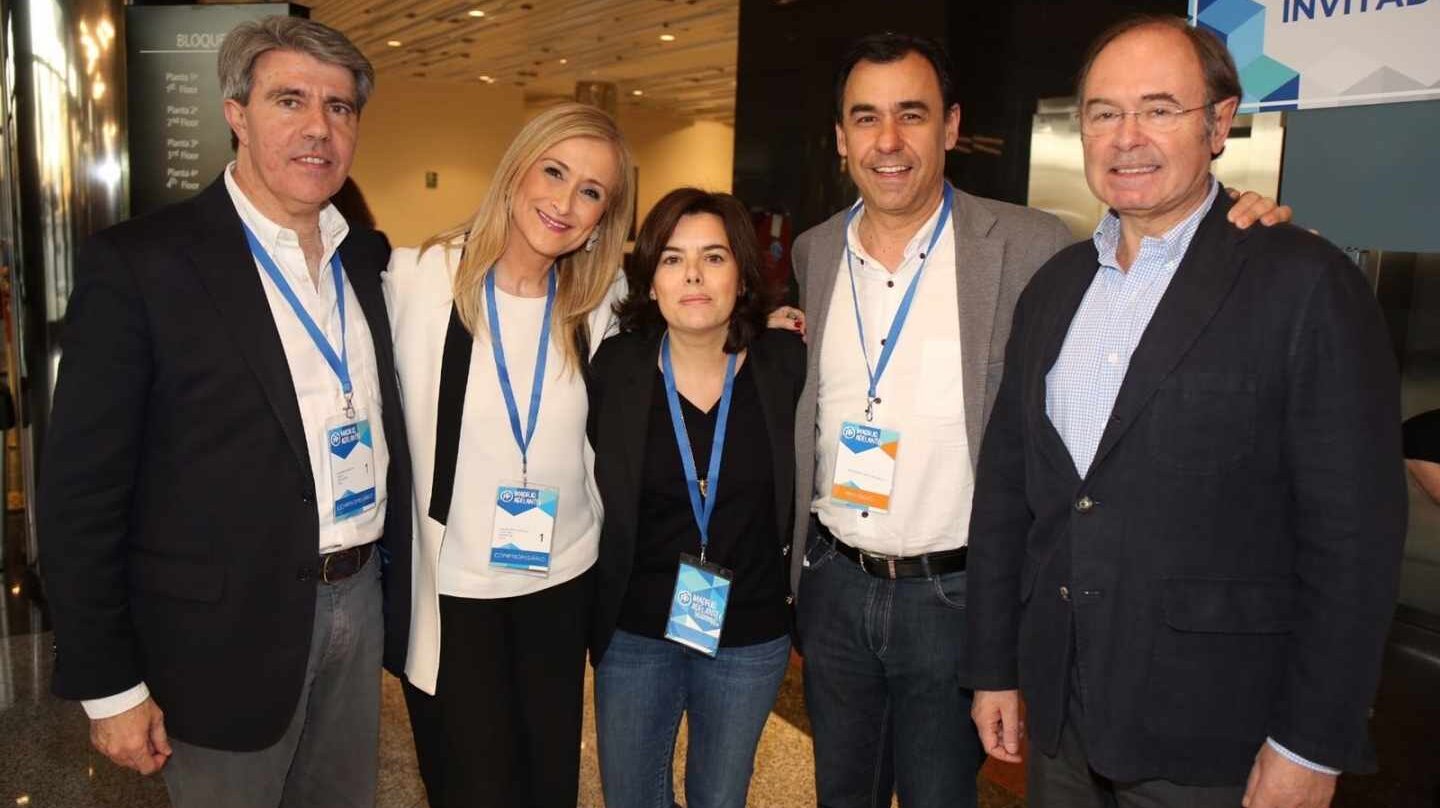 Garrido, Cifuentes, Sáenz de Santamaría, Martínez Maillo y García Escudero.