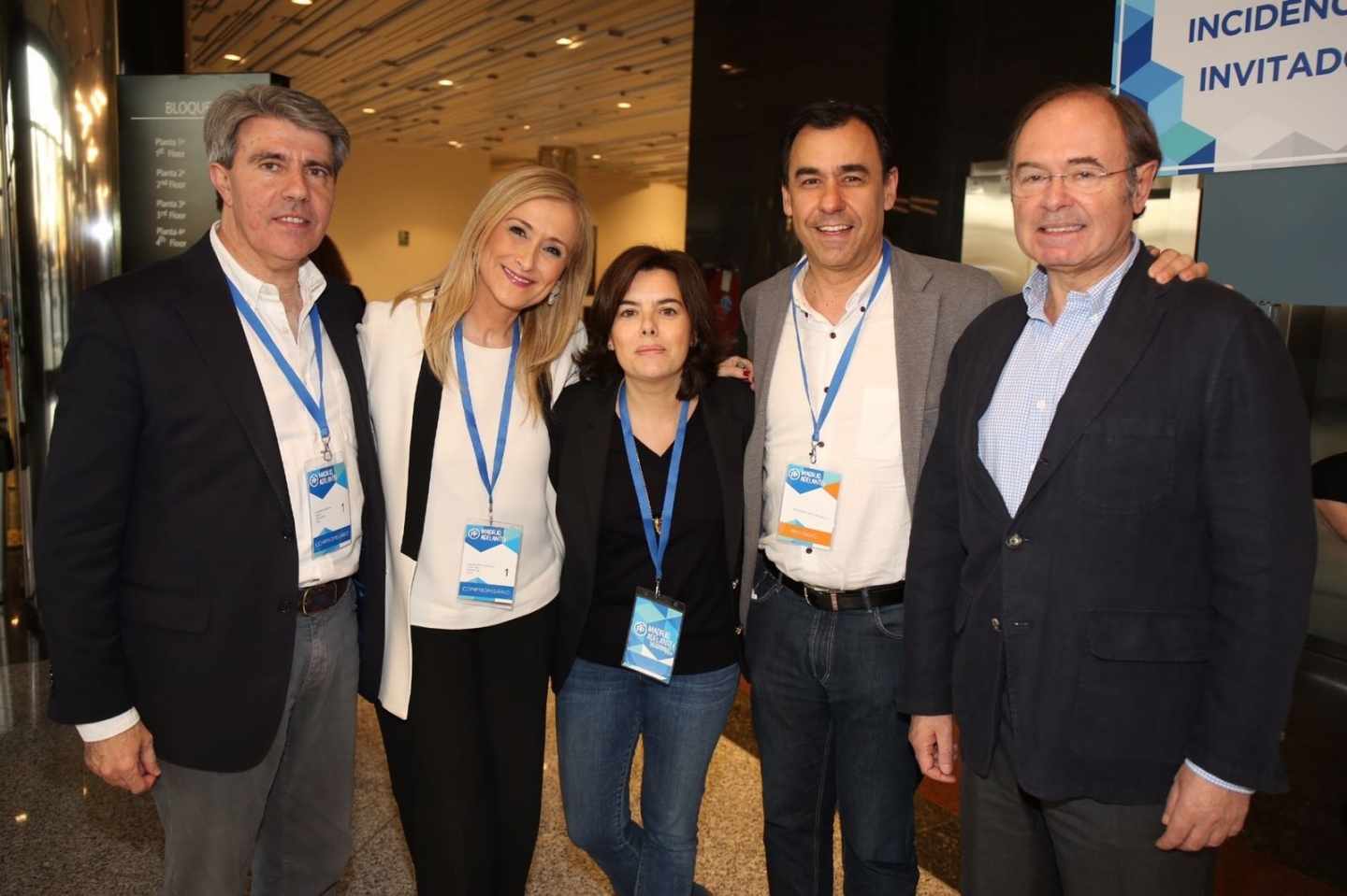 Garrido, Cifuentes, Sáenz de Santamaría, Martínez Maillo y García Escudero.