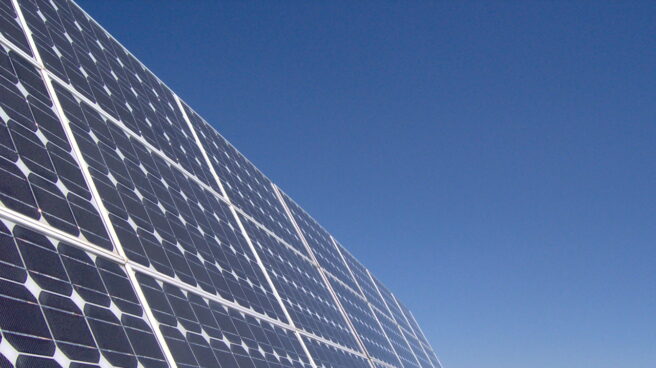 Paneles de energía fotovoltaica.