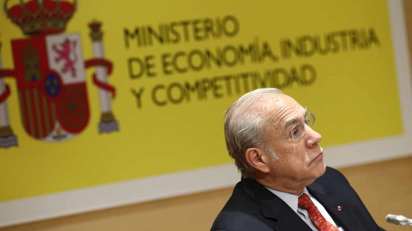 El secretario general de la OCDE, Ángel Gurría, en una de sus últimas visitas a España.