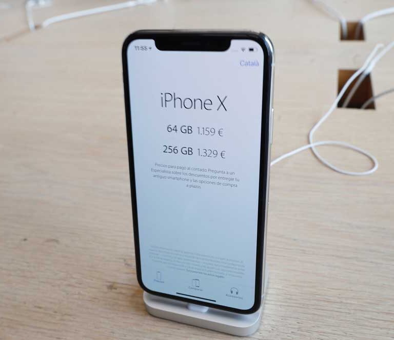 El iPhone X mantiene su ritmo de ventas e impulsa los ingresos récord de Apple