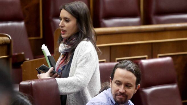 Irene Montero y Pablo Iglesias.