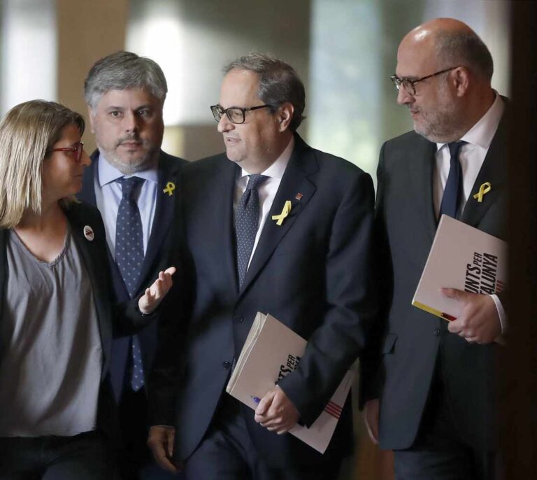 Torra anuncia una querella contra Rajoy por bloquear sus nombramientos