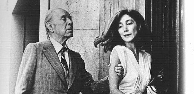 Jorge Luis Borges y María Kodama.
