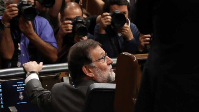 mariano rajoy congreso El presidente del Gobierno, Mariano Rajoy, en su escaño.