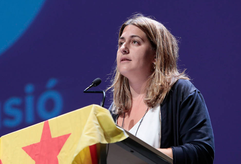 Marta Pascal, coordinadora del PdeCat, ha sido una de las interlocutoras con Millo