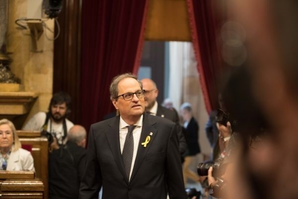 El nuevo presidente de la Generalitat Joaquim Torra.
