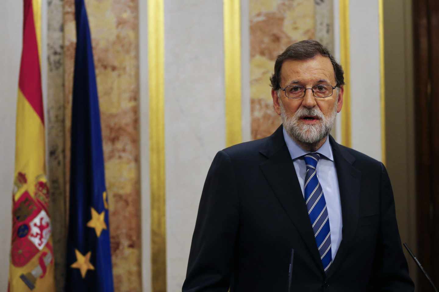 Mariano Rajoy, en el Congreso este miércoles.