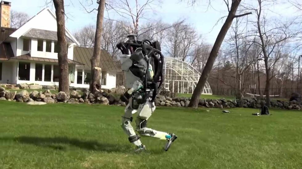 Robot humanoide de Boston Dynamics, presentado en primavera de 2018.