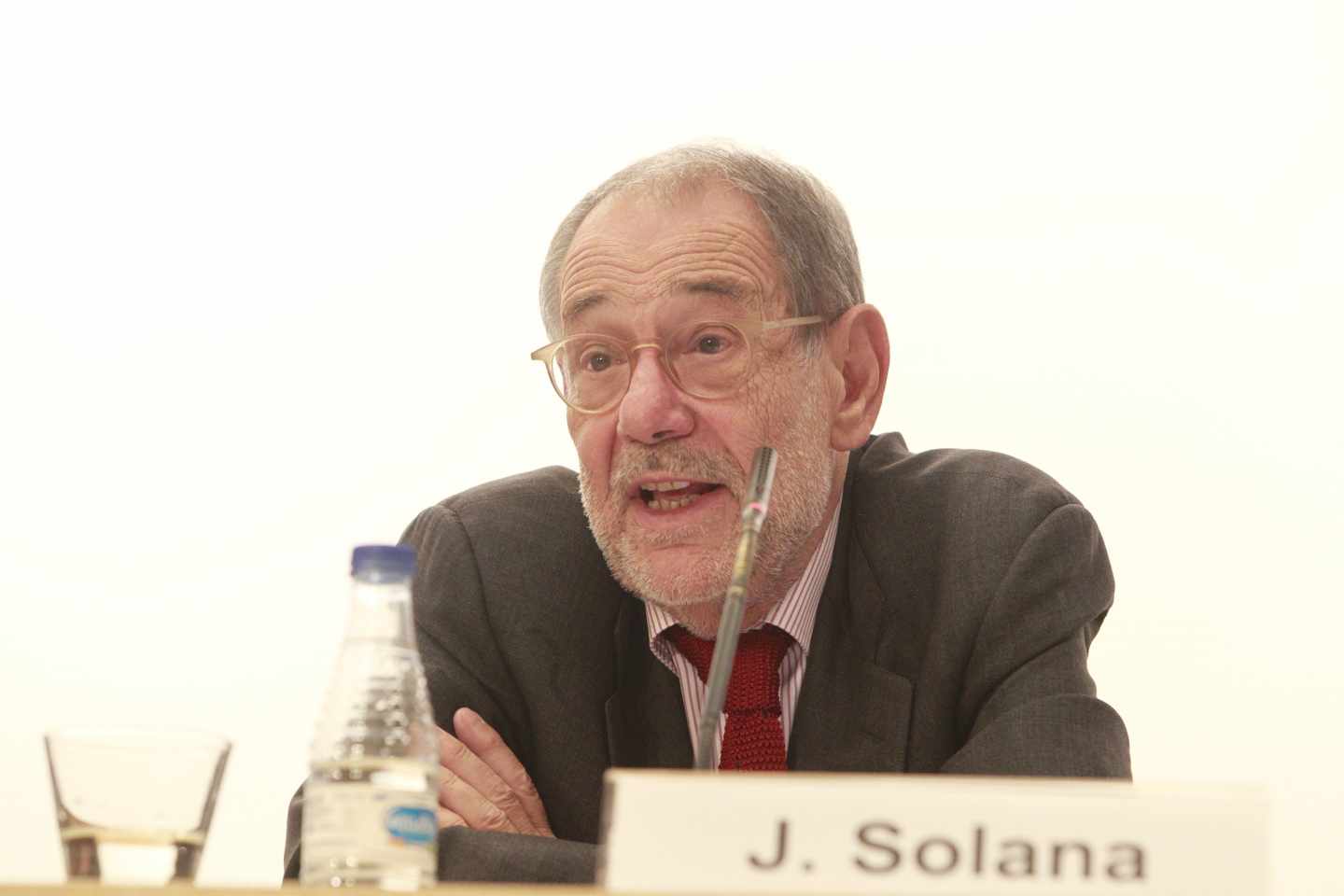 Javier Solana, ex secretario general de la OTAN.