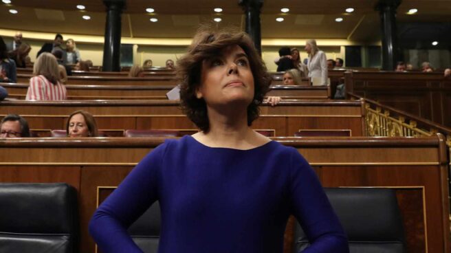 soraya saenz de santamaria La vicepresidenta del Gobierno, Soraya Sáenz de Santamaría.