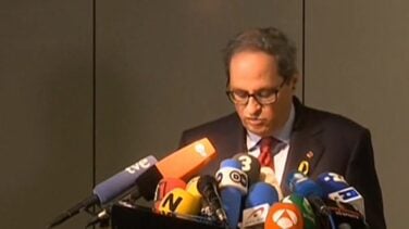 Torra y Puigdemont reúnen a JxCat tras el bloqueo a la constitución del Govern