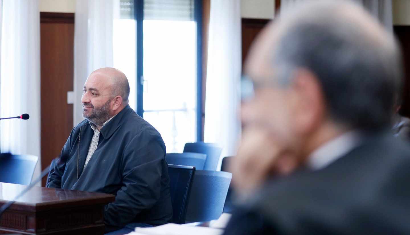 Francisco Trujillo, durante su declaración como testigo en el juicio de los ERE.