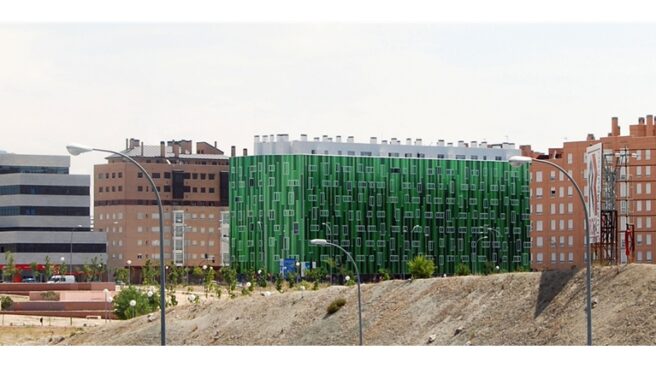 Viviendas de Protección Oficial en el Ensanche de Vallecas, al sur de Madrid.