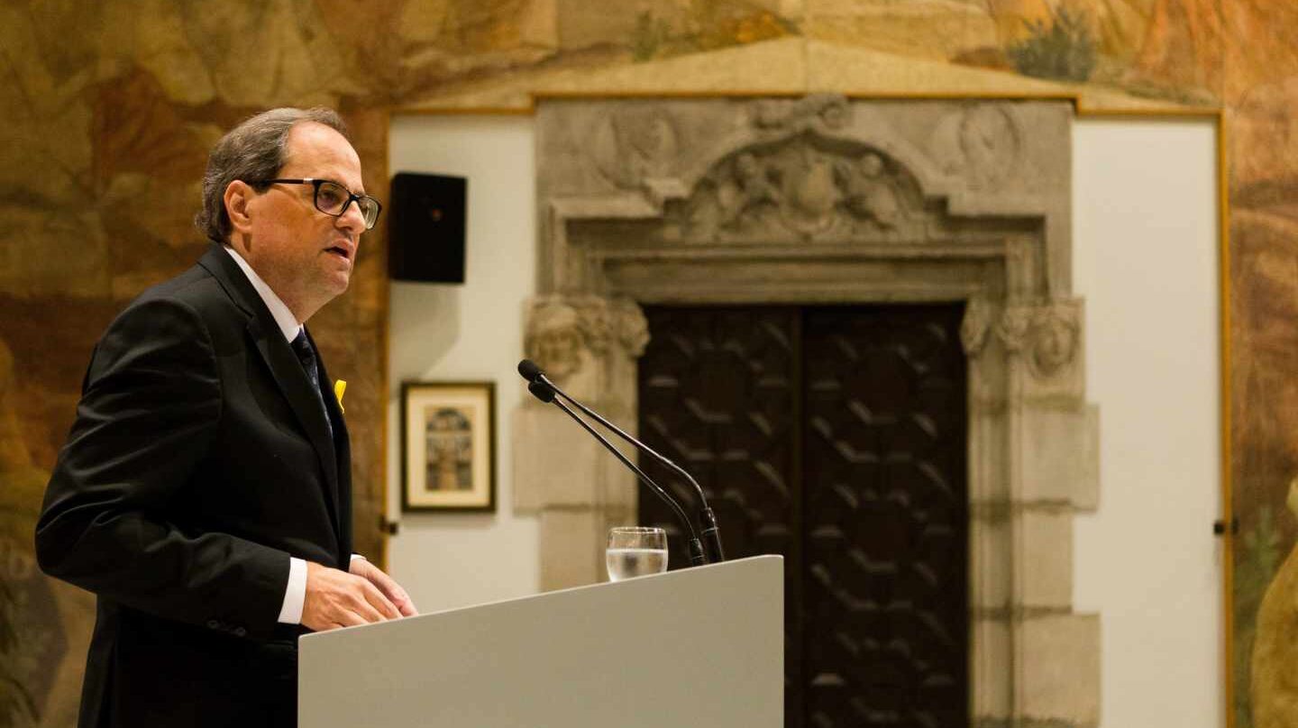 Quim Torra, presidente de la Generalitat.