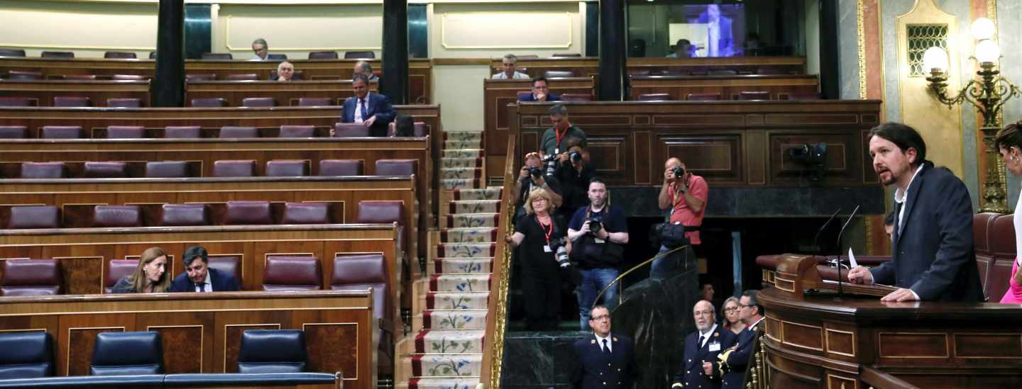 Iglesias aspira a aplicar con Sánchez sus políticas desde un "Gobierno parlamentario"