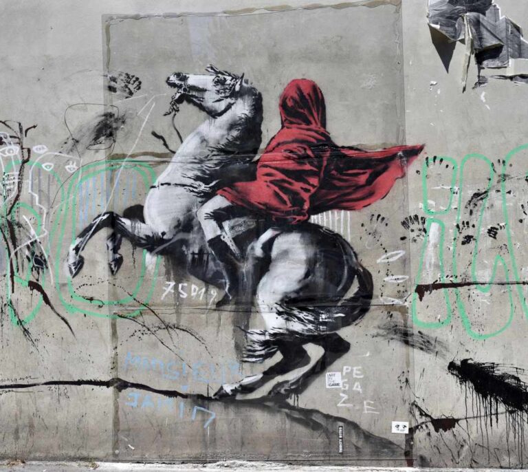 Banksy, de Cisjordania a París