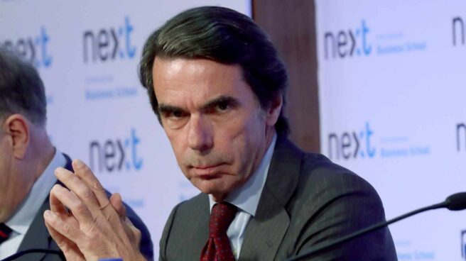 El ex presidente del Gobierno José María Aznar.