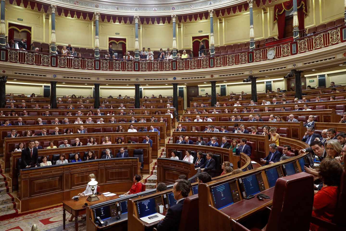 Sesión de control en el Congreso.