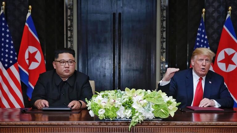 Trump y Kim: seguridad a cambio de la promesa de "completa desnuclearización"