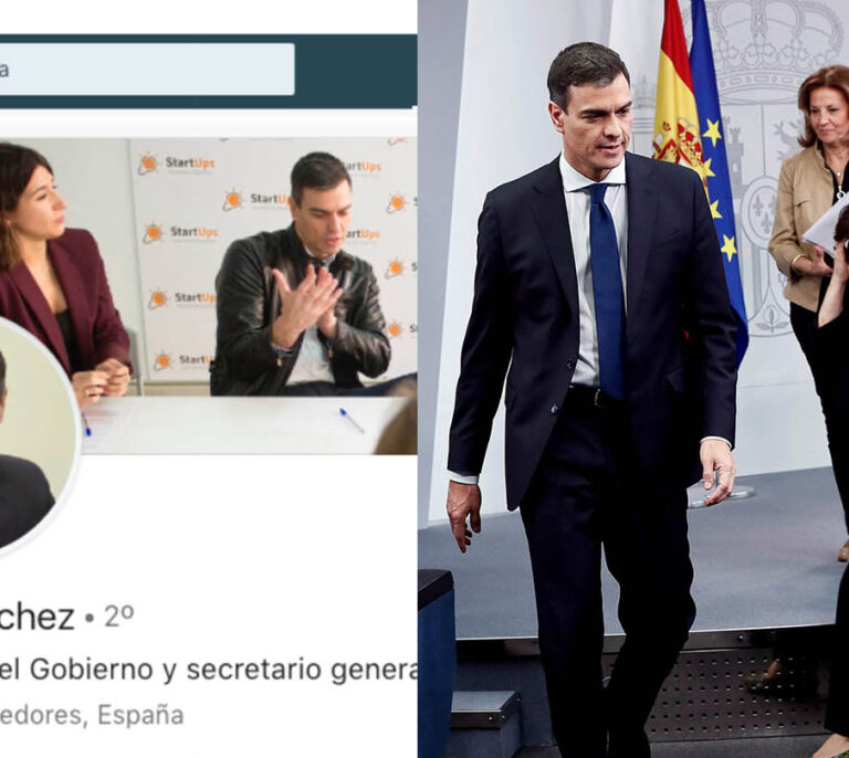 El LinkedIn de #Pdro_Schz: el Gobierno en 1'30''